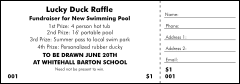 Budget Black And White Raffle Ticket 0007 Budget Black And White Raffle Ticket 0007