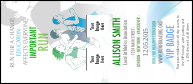 Run for a Cause (Blue-Green) VIP Event Badge Large