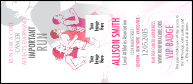 Run for a Cause  VIP Event Badge Large