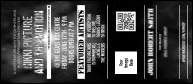 Galaxy Hip Hop Black and White VIP Event Badge Large