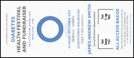 Diabetes VIP Event Badge Large