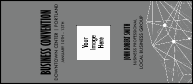 White Geometric Patterns VIP Event Badge Large