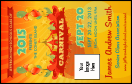 Carnival VIP Event Badge Medium