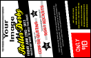 Roller Derby Passing Star VIP Event Badge Medium