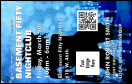 Nightclub Blue VIP Event Badge Medium