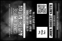 Galaxy Hip Hop Black and White VIP Event Badge Small