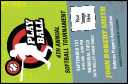 Softball VIP Event Badge Small