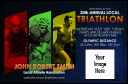 Triathlon VIP Event Badge Small