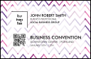 Geometric Gradient Waves VIP Event Badge Small