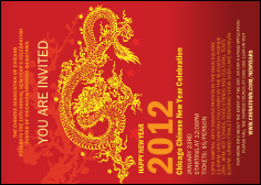 Chinese New Year Club Flyer