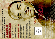 Martin Luther King Club Flyer