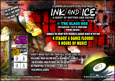 Hip Hop Graffiti Club Flyer