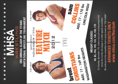 Versus Black Club Flyer