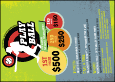 Softball Club Flyer