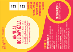 Circle Gala Club Flyer