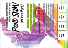 Snowboarding Club Flyer