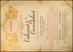 Year Parchment Paper Club Flyer