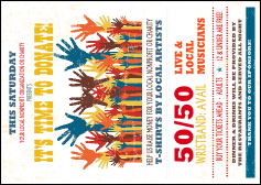 Fundraising Hands Club Flyer