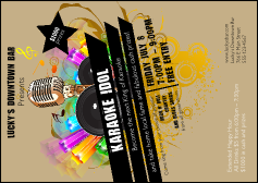 Karaoke Club Flyer