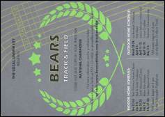 Track and Field Club Flyer