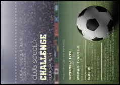 Soccer Stadium Club Flyer