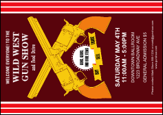 Gun Show Club Flyer
