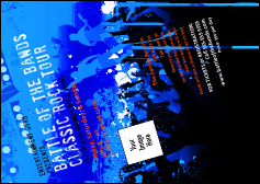 Rock Concert Blue Club Flyer