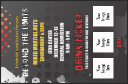 MMA Frontkick Drink Ticket