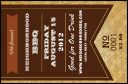 BBQ Vintage Drink Ticket