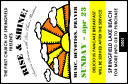 Sunrise Retro Drink Ticket