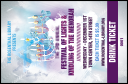 Hanukkah Abstract Drink Ticket