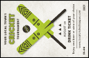 Cricket Drink Ticket