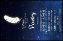 Poetry Quill Drink Ticket
