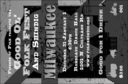 Milwaukee Drink Ticket Black and White