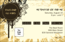 Hip Hop Concert Drink Ticket