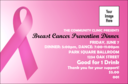 Pink Ribbon Drink Ticket