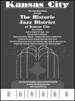 Kansas City Fountains Flyer (Black and White)
