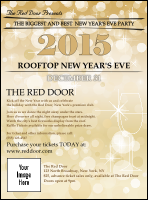 Gold Glitter Flyer