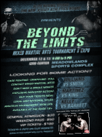MMA Main Event Blue Flyer
