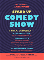 Comedy Spirals Flyer