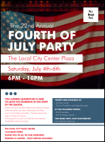 Fourth of July Flyer