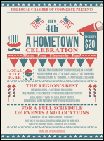 Fourth of July Hometown Flyer