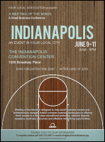 Indianapolis Basketball Flyer
