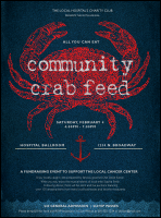 Crab Dinner Flyer