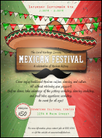 Mexican Fiesta Flyer