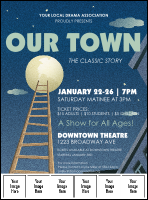 Our Town Logo Flyer