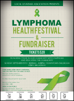Lymphoma Logo Flyer