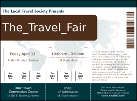 Airline Logo Flyer