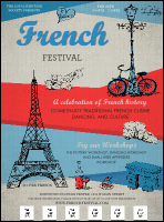 French Logo Flyer