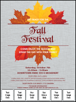 Fall Simple Image Flyer Fall Simple Image Flyer